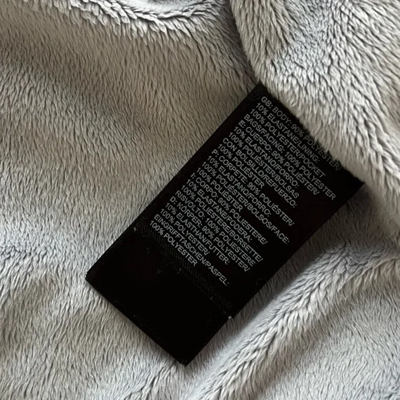 The North Face Teal Ruby Raschel Windwall Silken Fleece Lined Jacket - Picture 8 of 8